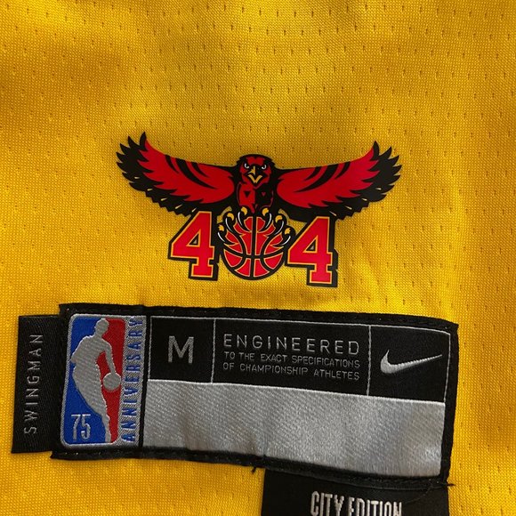 Nike NBA Atlanta Hawks Trae Young #11 Basketball Youth Jersey Size NEW - Picture 9 of 16